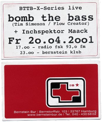 Bomb The Bass live